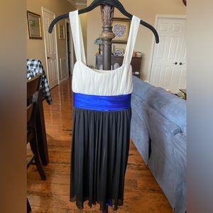 Formal color block dress